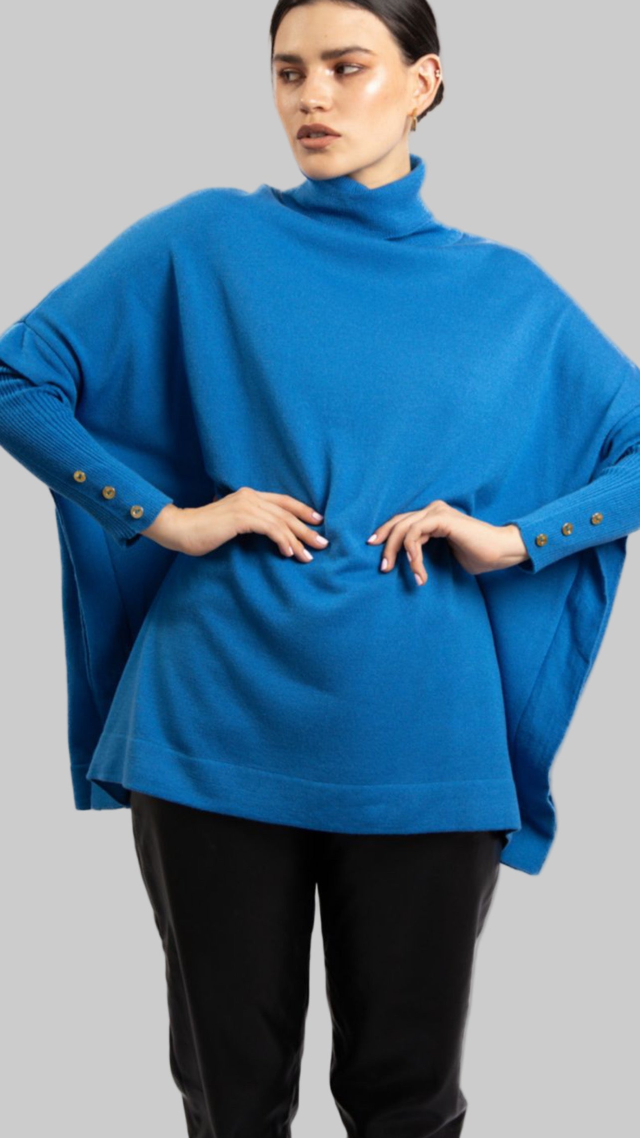 Suéter capa azul