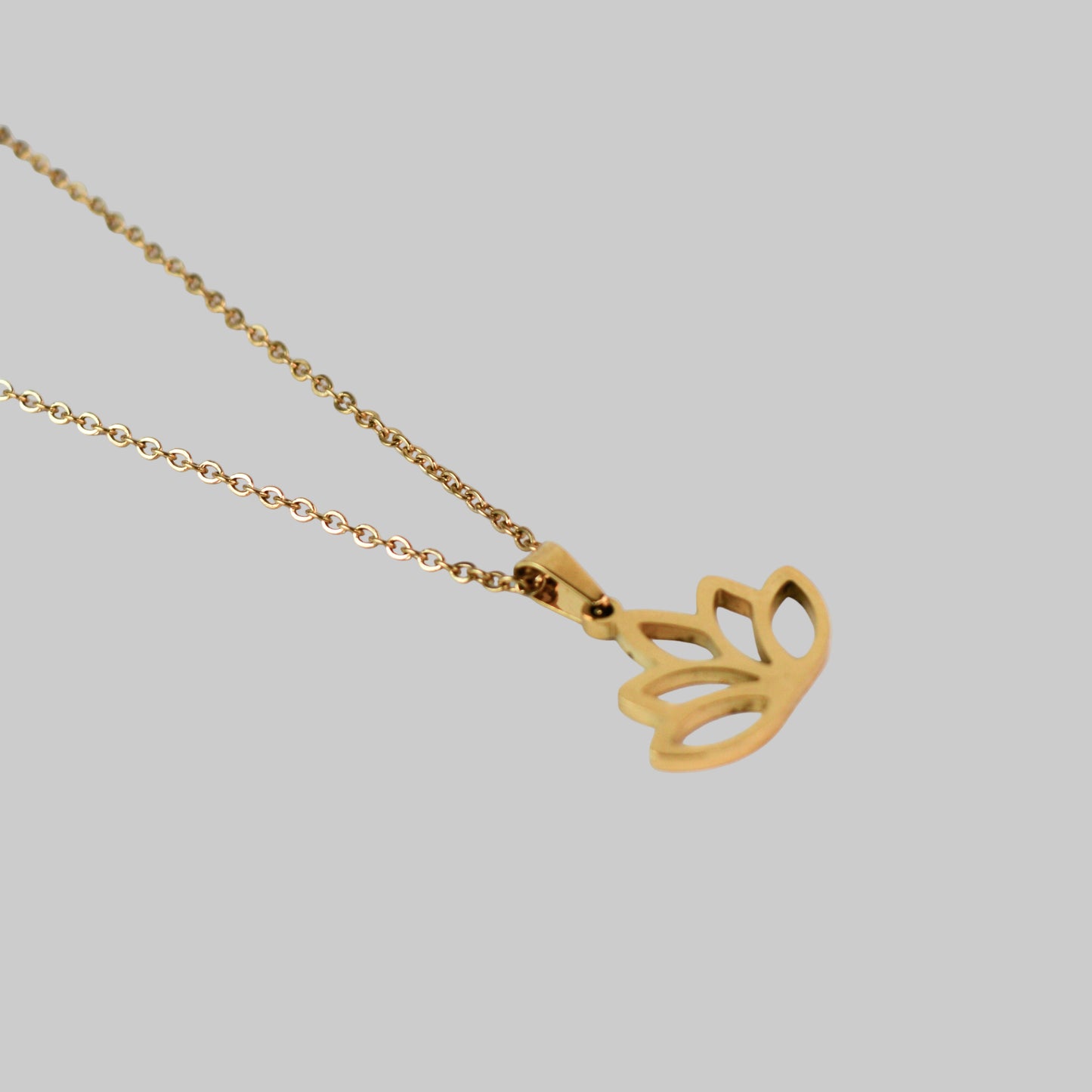 Collar Dije Flor De Loto