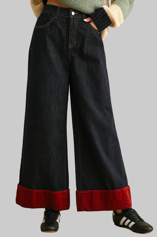 Jeans Wide Leg Valenciana