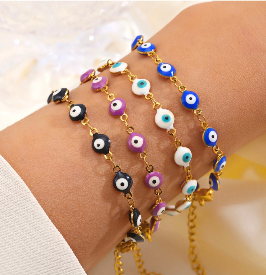 Pulsera Ojitos Colores