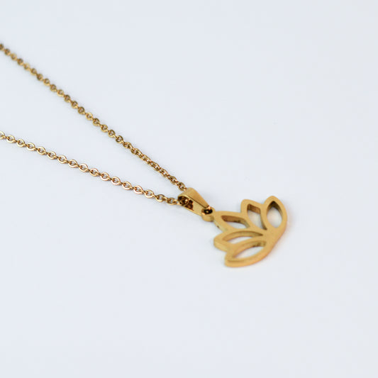 Collar Dije Flor De Loto