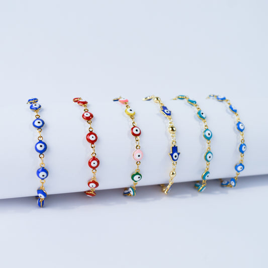 Pulsera Ojitos Colores